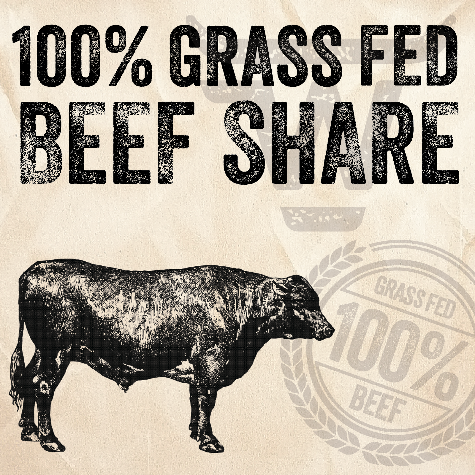 Grass Fed Half Beef Share